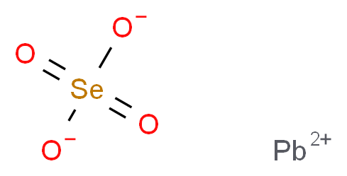 λ<sup>2</sup>-lead(2+) ion selenate_分子结构_CAS_7446-15-3