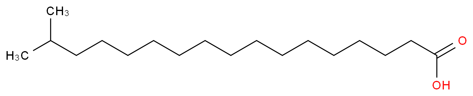 Isostearic acid_分子结构_CAS_2724-58-5)