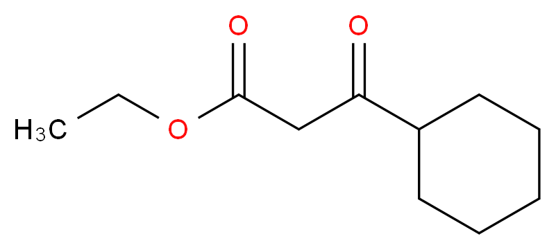 ethyl 3-cyclohexyl-3-oxopropanoate_分子结构_CAS_)