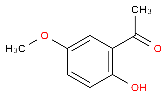 1-(2-hydroxy-5-methoxyphenyl)ethan-1-one_分子结构_CAS_705-15-7