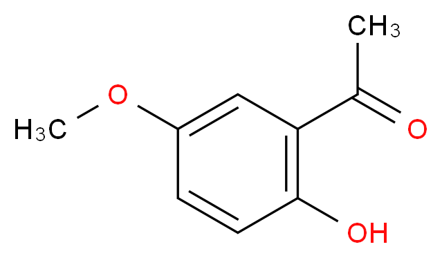 2'-羟基-5'-甲氧基苯乙酮_分子结构_CAS_705-15-7)