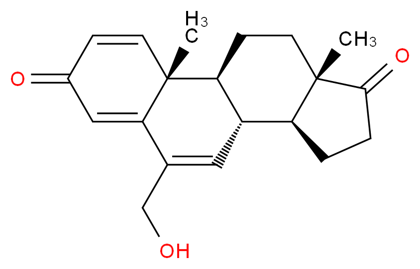 6-Hydroxymethyl Exemestane_分子结构_CAS_152764-26-6)