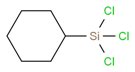 trichloro(cyclohexyl)silane_分子结构_CAS_98-12-4