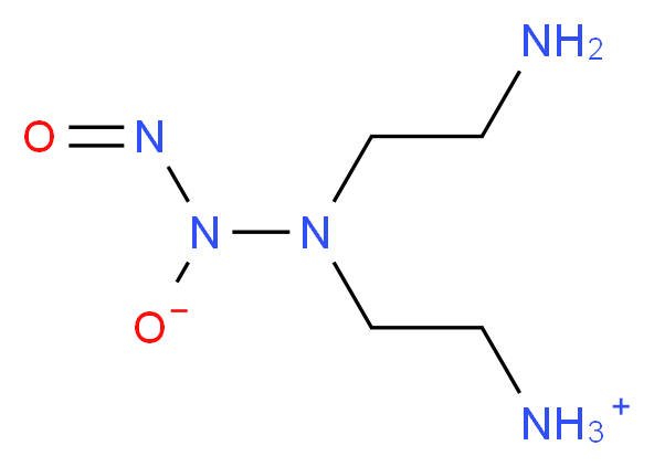 2-(2-aminoethyl)-2-(2-azaniumylethyl)-1-nitrosohydrazin-1-olate_分子结构_CAS_146724-94-9