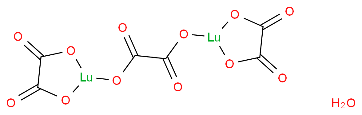 bis(dioxo-1,3-dioxa-2-lutetacyclopentan-2-yl) oxalate hydrate_分子结构_CAS_117247-81-1