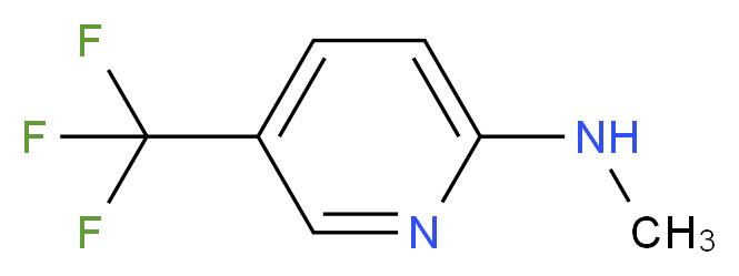 N-methyl-5-(trifluoromethyl)pyridin-2-amine_分子结构_CAS_937602-15-8