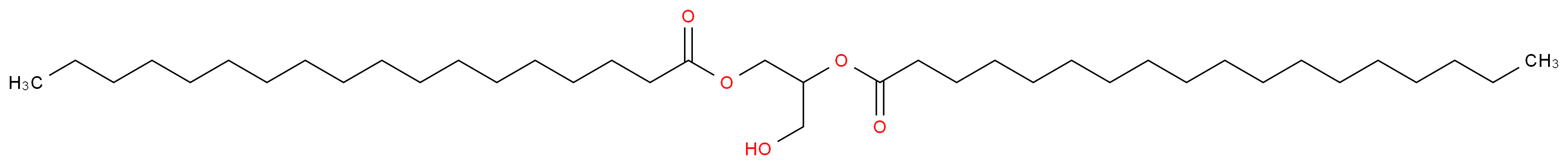 1,2-Distearoyl-rac-glycerol_分子结构_CAS_51063-97-9)