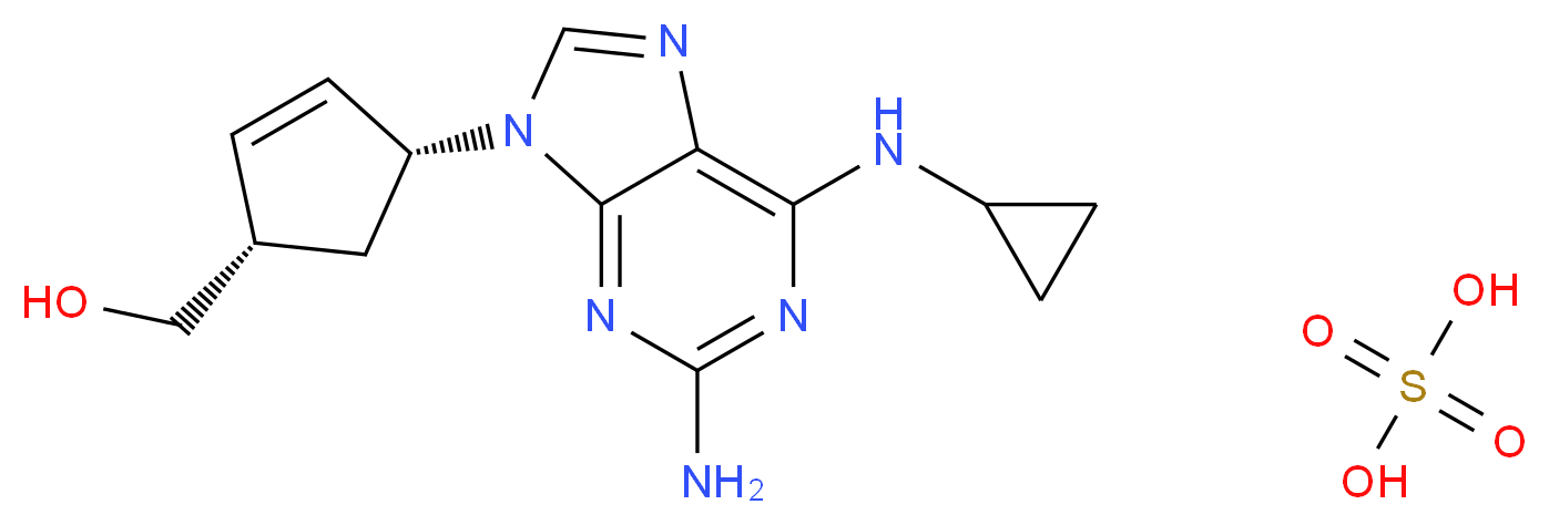 Abacavir sulfate_分子结构_CAS_188062-50-2)