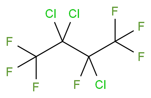 七氟-2,3,3-三氯丁烷_分子结构_CAS_335-44-4)