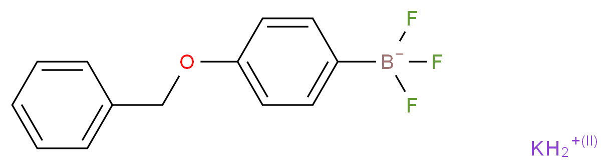 Potassium 4-(benzyloxy)phenyltrifluoroborate_分子结构_CAS_850623-47-1)