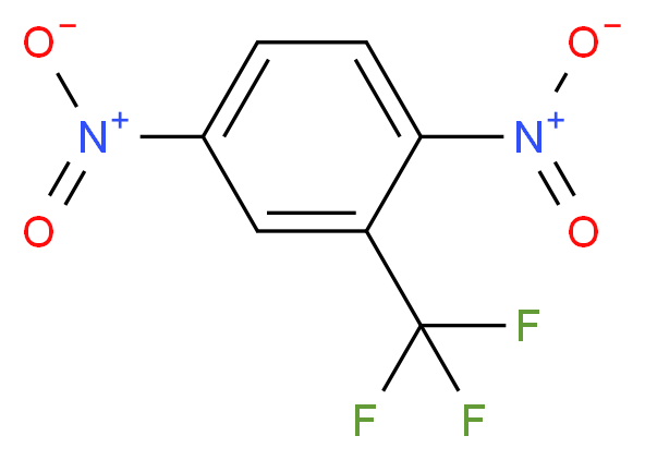 1,4-dinitro-2-(trifluoromethyl)benzene_分子结构_CAS_870083-04-8