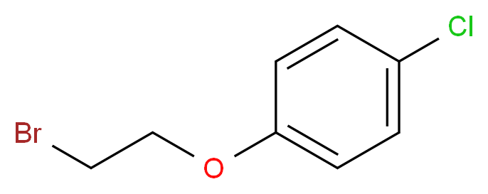 1-(2-BroMoethoxy)-4-chlorobenzene_分子结构_CAS_2033-76-3)