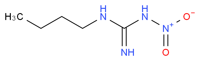 3-butyl-1-nitroguanidine_分子结构_CAS_5458-83-3
