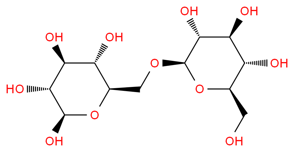 Gentiobiose_分子结构_CAS_554-91-6)