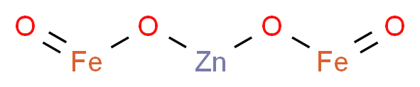 dioxo-2,4-dioxa-3-zinca-1,5-diferrapentane_分子结构_CAS_12063-19-3