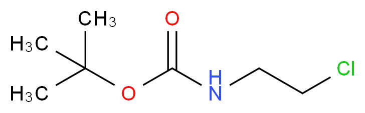 N-Boc-2-chloroethylamine_分子结构_CAS_71999-74-1)