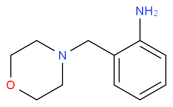 2-(Morpholin-4-ylmethyl)aniline_分子结构_CAS_95539-61-0)