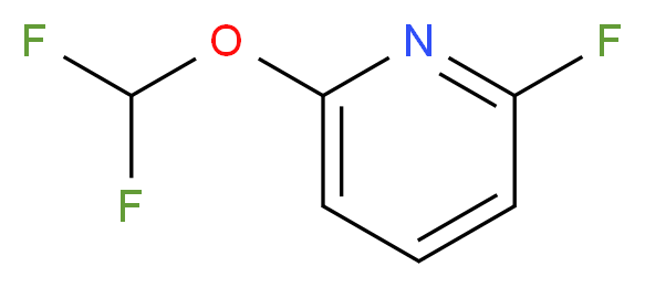 2-(Difluoromethoxy)-6-fluoropyridine_分子结构_CAS_947534-62-5)