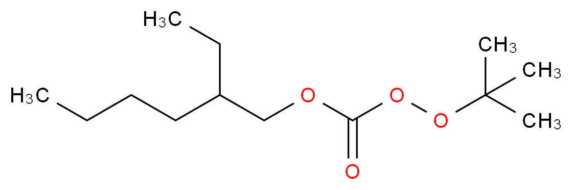 Luperox&reg; TBEC, 叔丁基过氧化碳酸-2-乙基己酯_分子结构_CAS_34443-12-4)