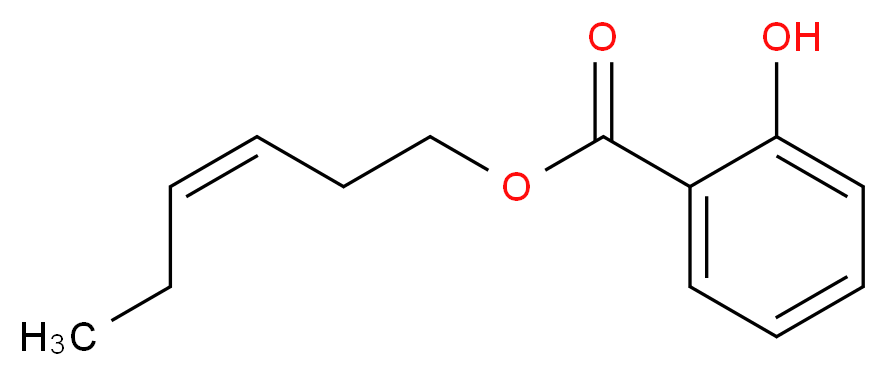 水杨酸顺式-3-己烯酯_分子结构_CAS_65405-77-8)
