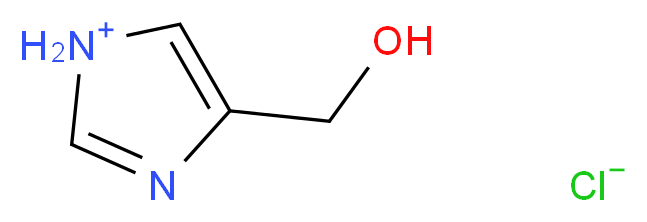 4-(hydroxymethyl)-1H-imidazol-1-ium chloride_分子结构_CAS_32673-41-9