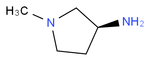 (3S)-1-Methylpyrrolidin-3-amine_分子结构_CAS_214357-95-6)