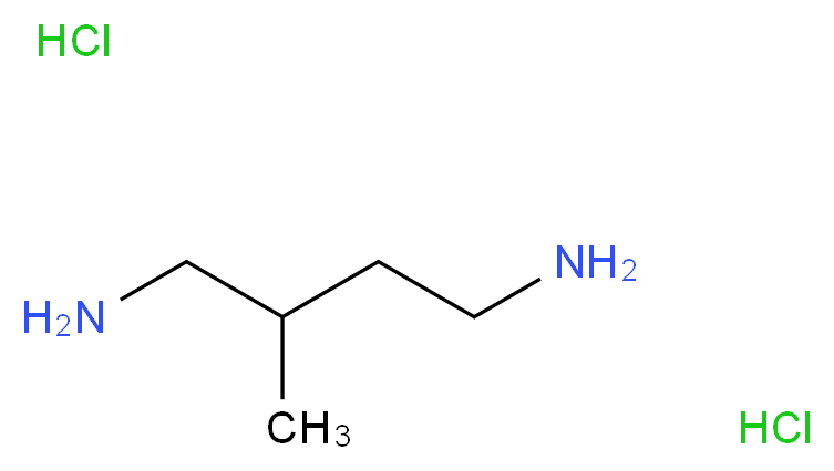 2-Methylbutane-1,4-diamine dihydrochloride_分子结构_CAS_)