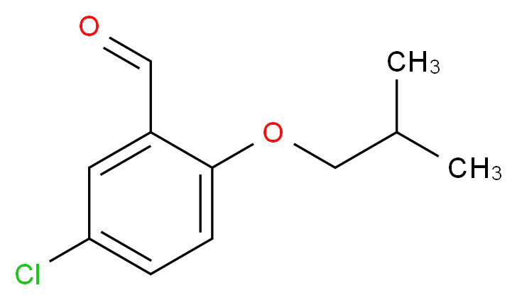 5-Chloro-2-isobutoxybenzaldehyde_分子结构_CAS_)