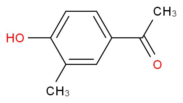 4'-Hydroxy-3'-methylacetophenone_分子结构_CAS_876-02-8)