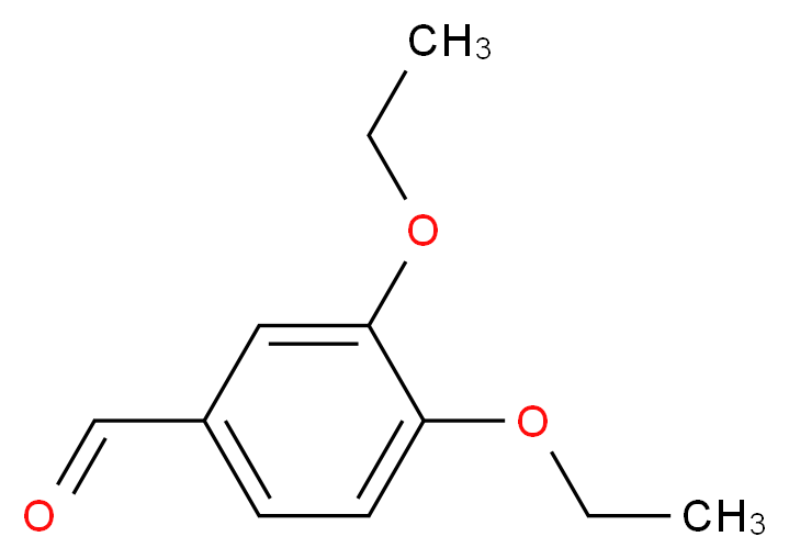 3,4-Diethoxybenzaldehyde_分子结构_CAS_2029-94-9)