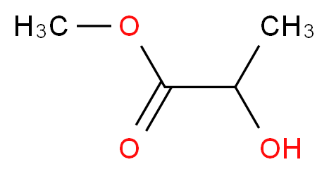 methyl 2-hydroxypropanoate_分子结构_CAS_547-64-8