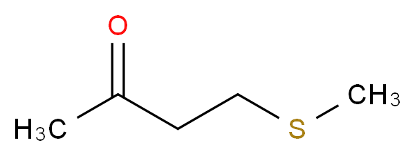 4-(methylsulfanyl)butan-2-one_分子结构_CAS_34047-39-7