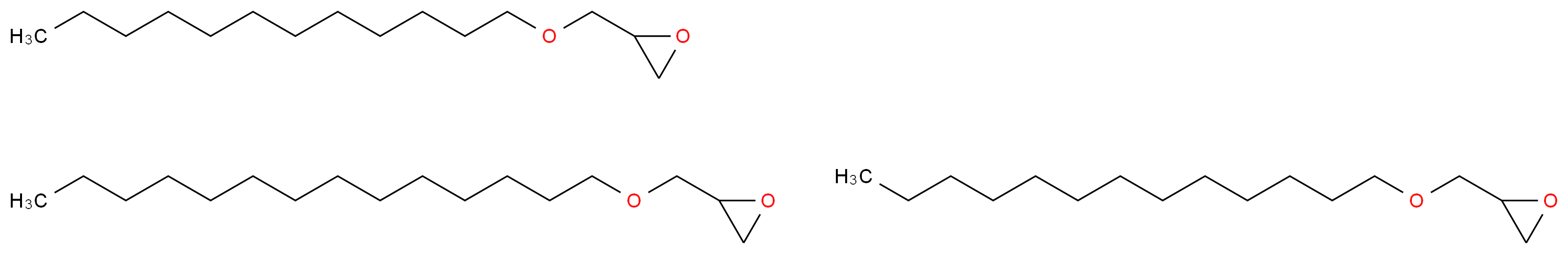 十二烷基和十四烷基缩水甘油醚_分子结构_CAS_68609-97-2)