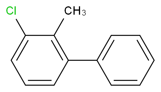 1-chloro-2-methyl-3-phenylbenzene_分子结构_CAS_20261-24-9