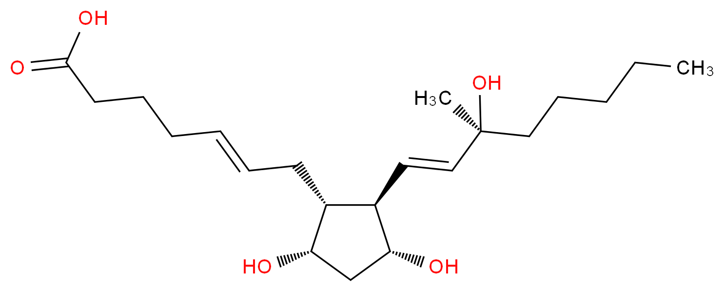 Carboprost Tromethamine_分子结构_CAS_58551-69-2)