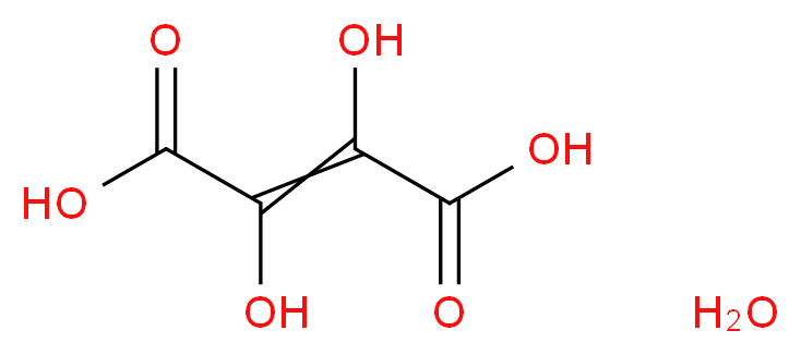 dihydroxybut-2-enedioic acid hydrate_分子结构_CAS_199926-38-0