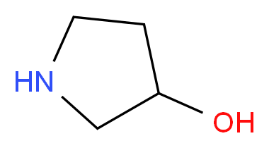 pyrrolidin-3-ol_分子结构_CAS_40499-83-0