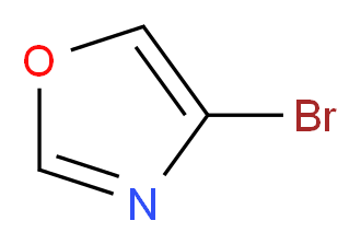 4-BROMO-1,3-OXAZOLE_分子结构_CAS_1240598-57-5)