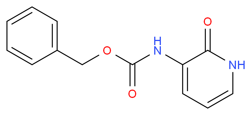 Benzyl (2-oxo-1,2-dihydropyridin-3-yl)carbamate_分子结构_CAS_147269-67-8)