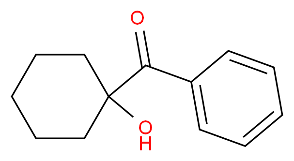 (1-Hydroxycyclohexyl)(phenyl)methanone_分子结构_CAS_947-19-3)