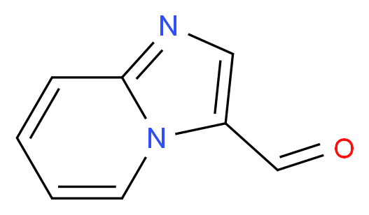 imidazo[1,2-a]pyridine-3-carbaldehyde_分子结构_CAS_6188-43-8