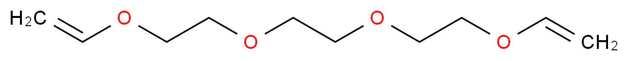 三(乙二醇)二乙烯醚_分子结构_CAS_765-12-8)