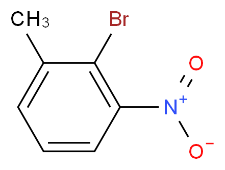 2-Bromo-3-nitrotoluene_分子结构_CAS_41085-43-2)