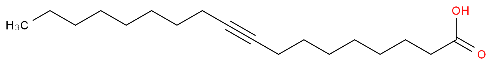 octadec-9-ynoic acid_分子结构_CAS_506-24-1