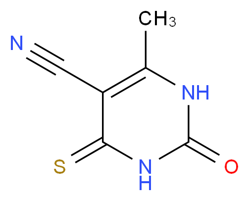 6-methyl-2-oxo-4-thioxo-1,2,3,4-tetrahydropyrimidine-5-carbonitrile_分子结构_CAS_2228-22-0)