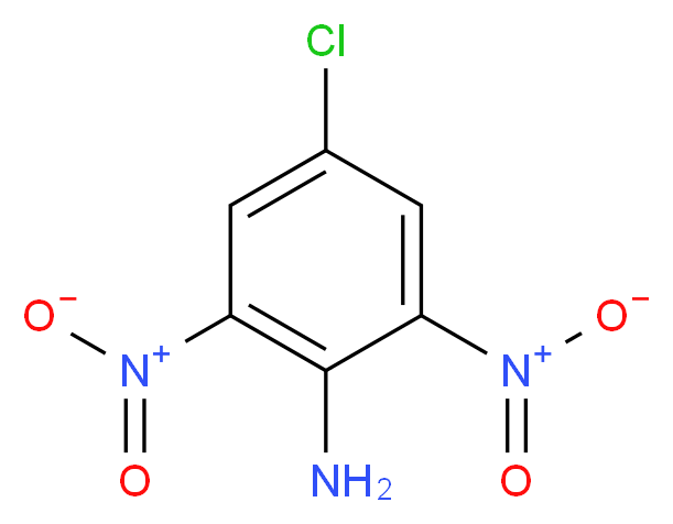 4-chloro-2,6-dinitroaniline_分子结构_CAS_5388-62-5