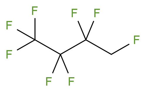 1,1,1,2,2,3,3,4-octafluorobutane_分子结构_CAS_662-35-1