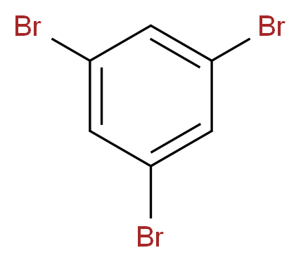 1,3,5-tribromobenzene_分子结构_CAS_626-39-1