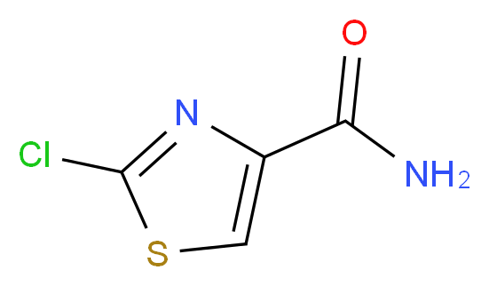 2-chloro-1,3-thiazole-4-carboxamide_分子结构_CAS_928256-35-3)