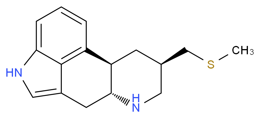 N-Despropyl Pergolide_分子结构_CAS_72821-91-1)